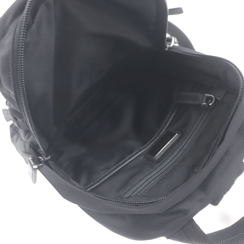 Prada 2vz013 Triangle Logo Triangle Plaque One Shoulder Sling Bag Body Bag