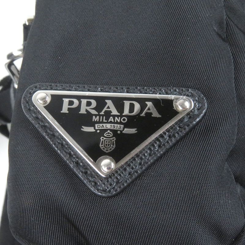 Prada 2vz013 Triangle Logo Triangle Plaque One Shoulder Sling Bag Body Bag