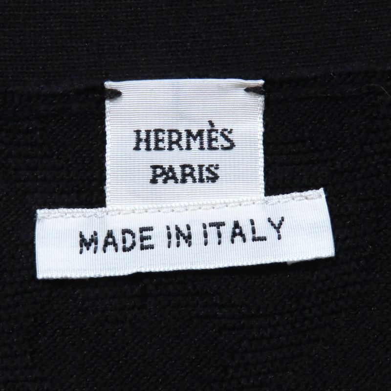 Hermes 4e2732dc Silk Cotton Blend Silver Hardware Chaine D'ancre Buttoned