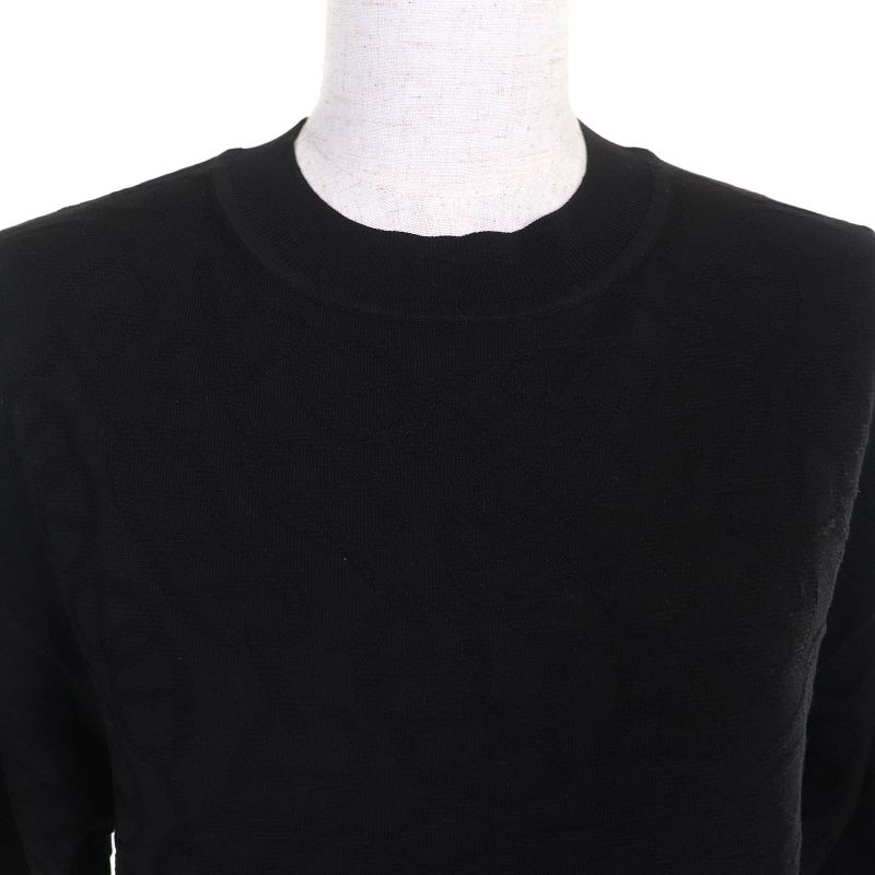 Hermes 24SS 4e2649dc Nausa Chaine Silk Cotton Chaine D'ancre Patterned Crew