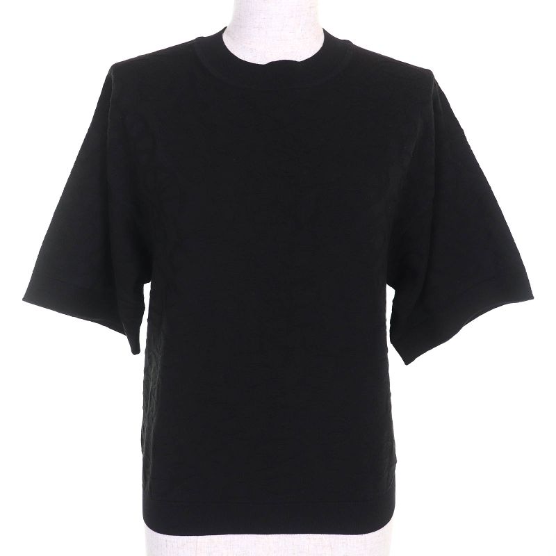 Hermes 24SS 4e2649dc Nausa Chaine Silk Cotton Chaine D'ancre Patterned Crew