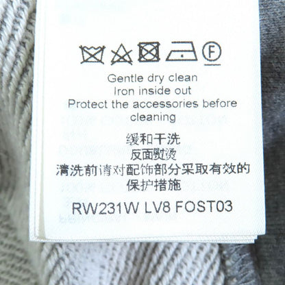 Louis Vuitton 23SS 1aaolz LV Flight Mode Cropped Hoodie 100% Cotton Logo Chain