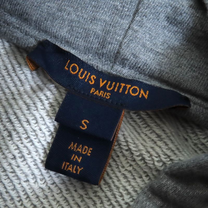 Louis Vuitton 23SS 1aaolz LV Flight Mode Cropped Hoodie 100% Cotton Logo Chain