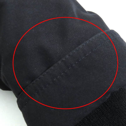 Pyrenex Bordeaux FUR Jacket Bordeaux Fur Logo Patch Hooded Down Jacket Black 36