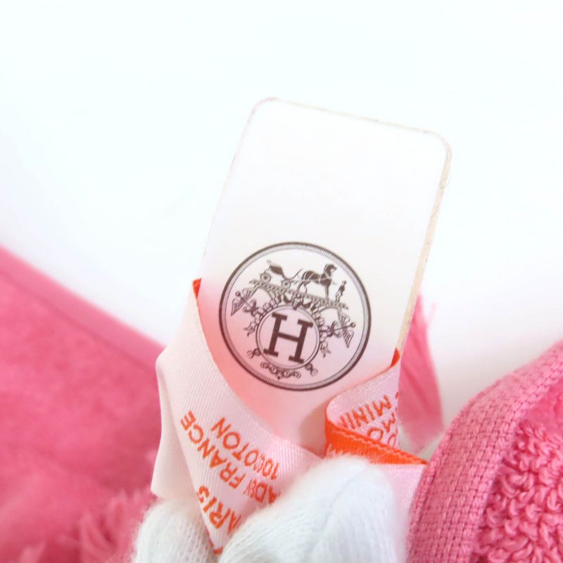 Hermes Yachting - Tattoo/de Le Buckle PM 100% Cotton Magnolia Fringed Beach