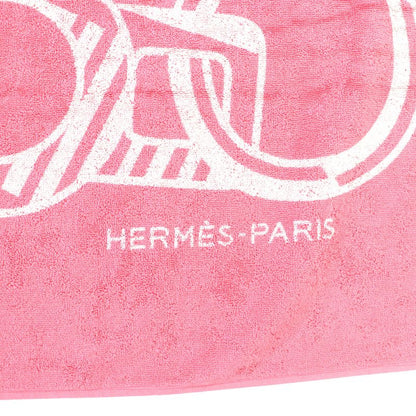 Hermes Yachting - Tattoo/de Le Buckle PM 100% Cotton Magnolia Fringed Beach