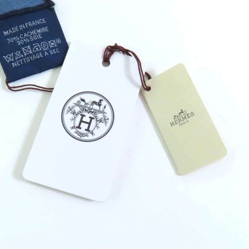 Hermes Carre Geant Carre 140 Brides De Gala Applique Piqué Cashmere Silk Blend