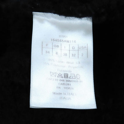 Christian DIOR 154s55am114 J'A DIOR Teddy Knit Pullover Black 38 Made In Italy