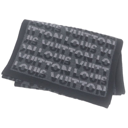 Louis Vuitton M70911 Echarpe - LV Split 100% Wool Logo All Over Stole Shawl