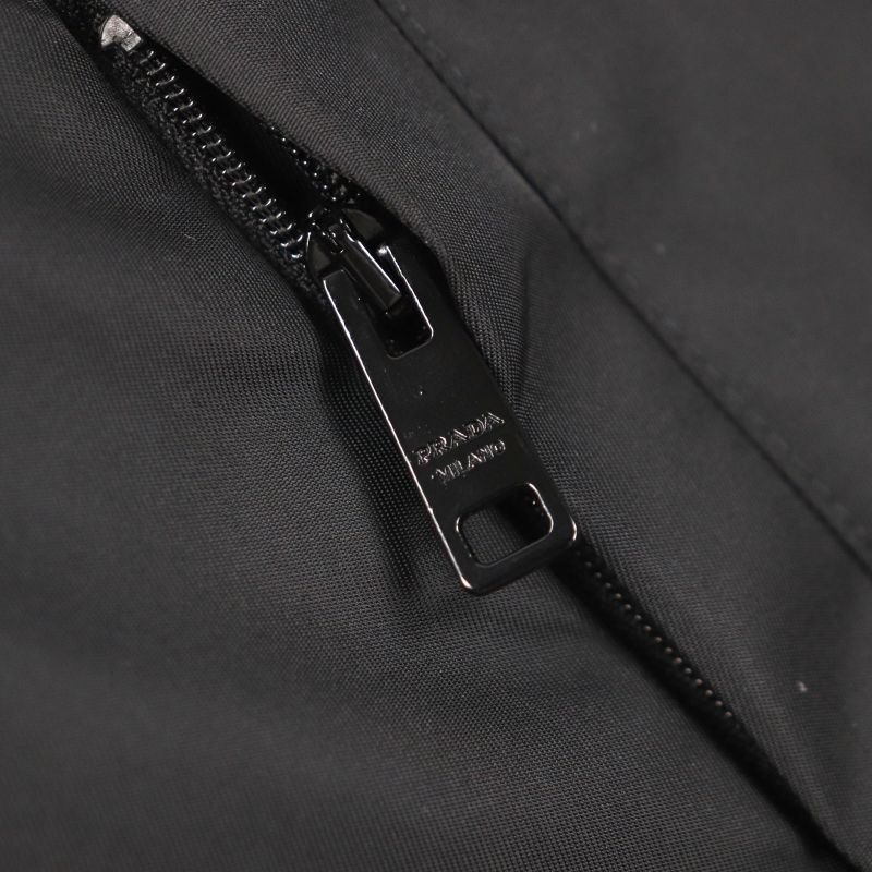 Prada 2023 Sc449 Nylon Re-nylon Leather Use Triangle Logo Triangle Plate Open