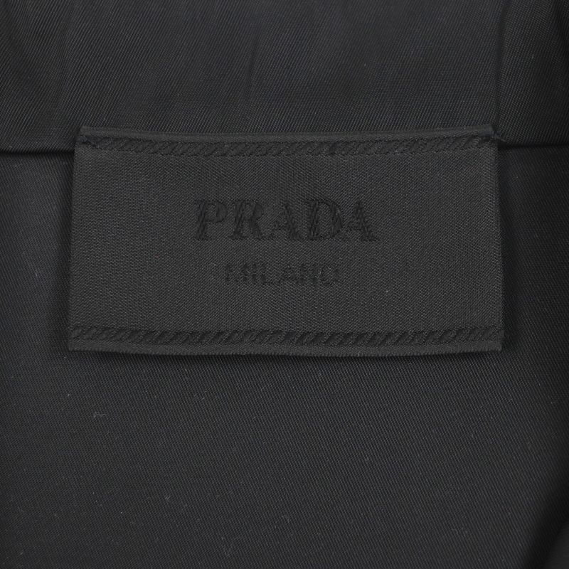 Prada 2023 Sc449 Nylon Re-nylon Leather Use Triangle Logo Triangle Plate Open