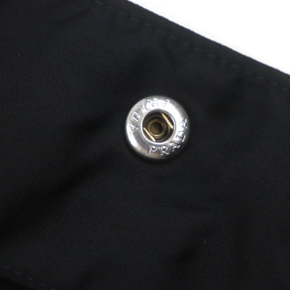 Prada 2023 Sc449 Nylon Re-nylon Leather Use Triangle Logo Triangle Plate Open