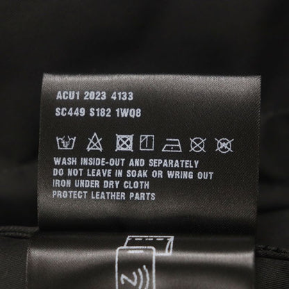 Prada 2023 Sc449 Nylon Re-nylon Leather Use Triangle Logo Triangle Plate Open