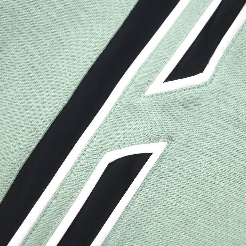  Hermes 23AW Run H 100% Cotton Sideline Lined Jogger Pants Sweatpants Green M