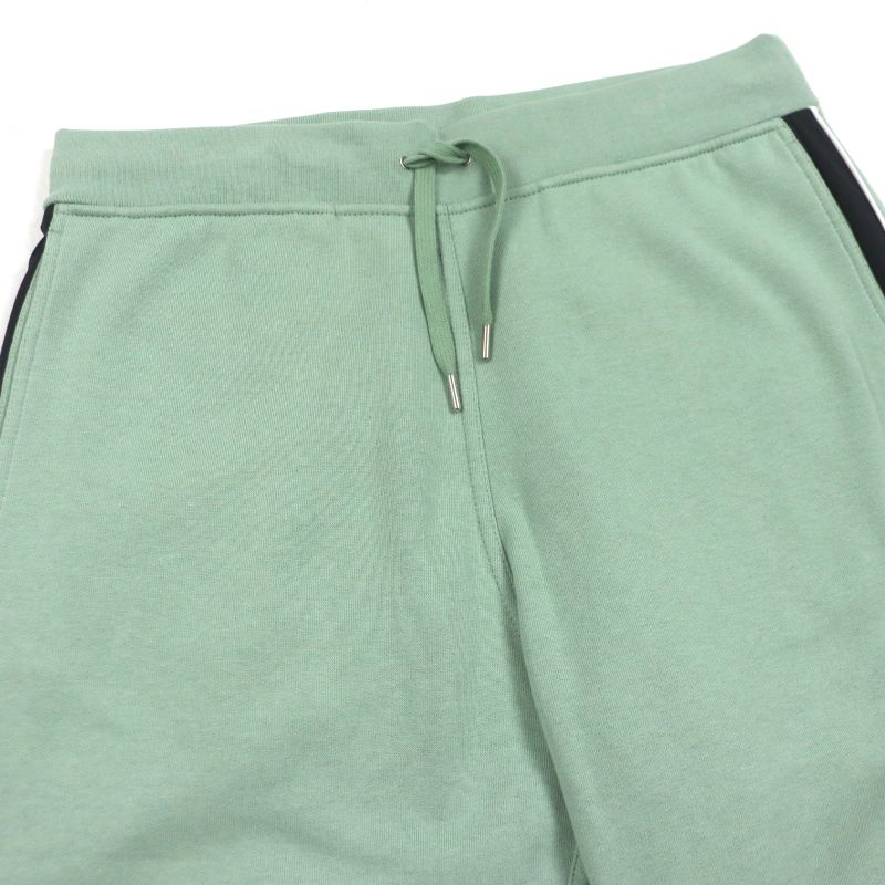  Hermes 23AW Run H 100% Cotton Sideline Lined Jogger Pants Sweatpants Green M