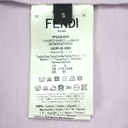  Fendi 2021 Fy1120 Embroidered Design With Sleeve Pockets Crew Neck Short