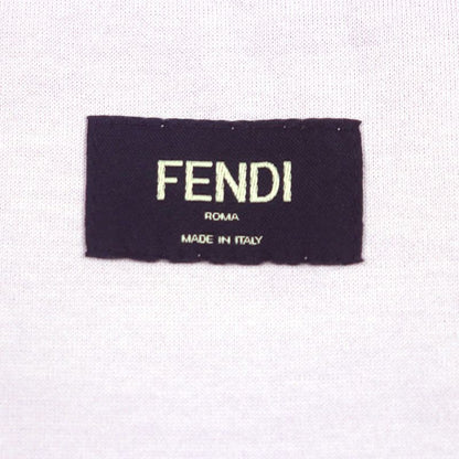  Fendi 2021 Fy1120 Embroidered Design With Sleeve Pockets Crew Neck Short