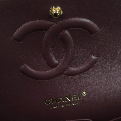 CHANEL A01112 Matelasse 25 Caviar Skin W Flap Coco Mark Random Serial Chain