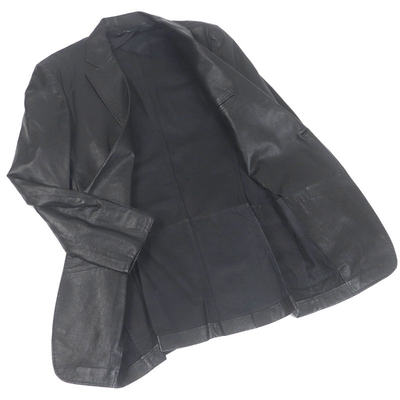 Gucci Vintage Sheepskin Tom Ford Period All Leather Single Tailored Jacket