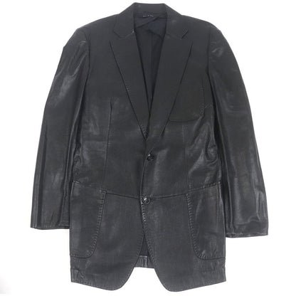 Gucci Vintage Sheepskin Tom Ford Period All Leather Single Tailored Jacket