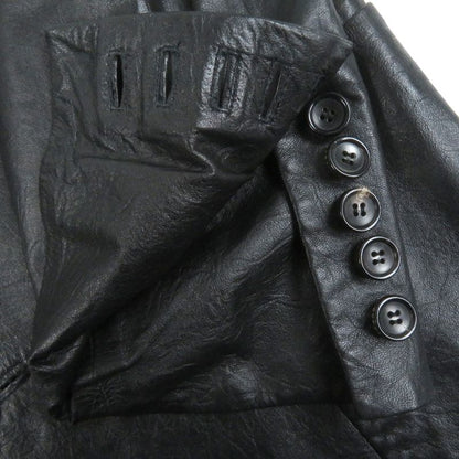 Gucci Vintage Sheepskin Tom Ford Period All Leather Single Tailored Jacket