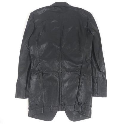 Gucci Vintage Sheepskin Tom Ford Period All Leather Single Tailored Jacket
