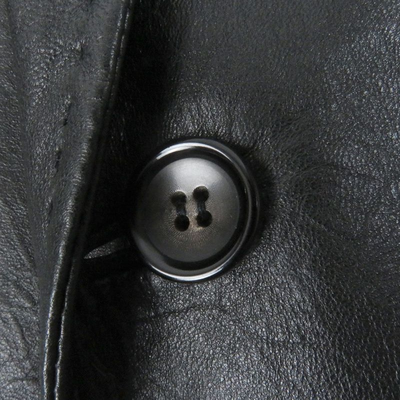 Gucci Vintage Sheepskin Tom Ford Period All Leather Single Tailored Jacket