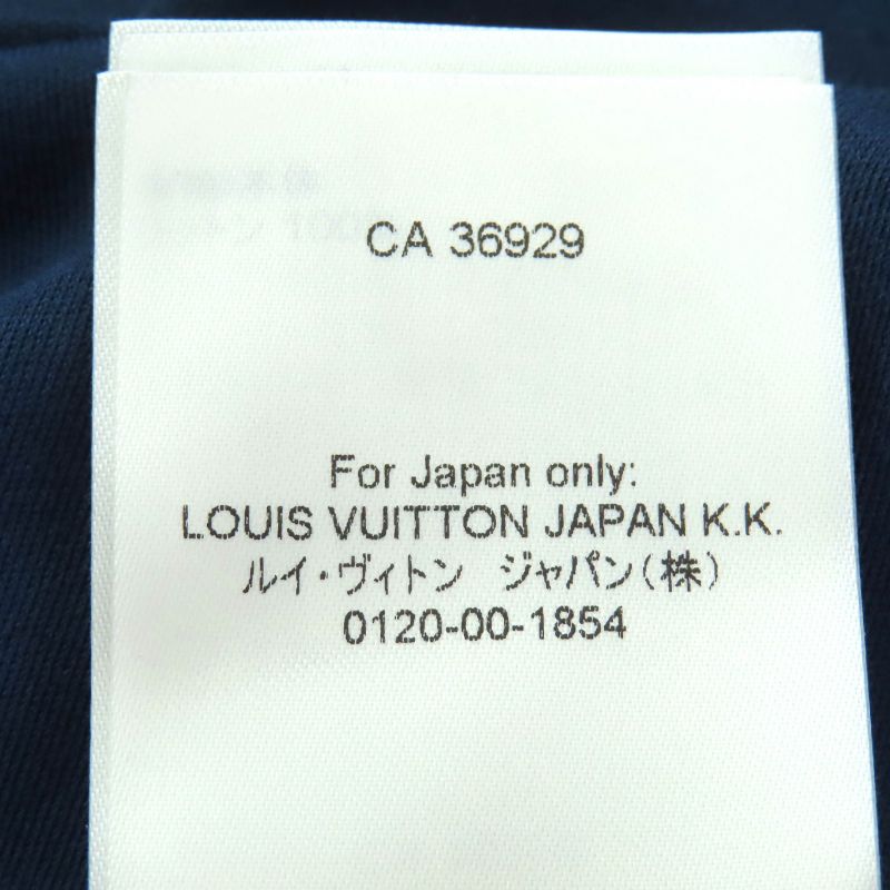 Louis Vuitton 22AW 100% Cotton LV Rainbow Patch With Chain Crewneck Short