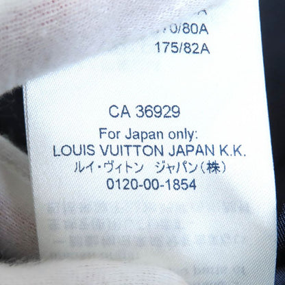 Louis Vuitton 20SS Cotton Logo Button Wide Shorts Cargo Pants Navy 42 Made In