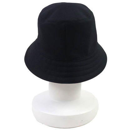 Hermes Harper H Cellier 100% Cotton Bucket Hat Black 57 Hat With Box And
