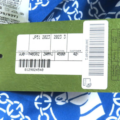 Gucci 23SS 748392 100% Cotton Muslin With Bar Ties Horse Print Crotch Sleeve