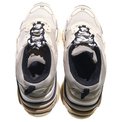 Balenciaga Triple S Triple S Dads Low Cut Sneakers Beige 536737