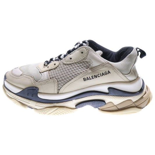 Balenciaga Triple S Triple S Dads Low Cut Sneakers Beige 536737