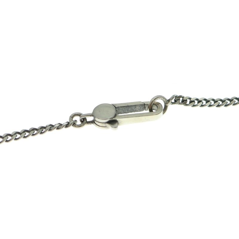 Gucci Diamante Motif Pendant Necklace Silver 310481