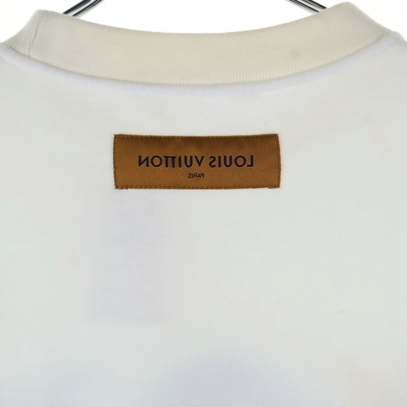 Louis Vuitton 20AW Monogram Flower Embroidered Sweatshirt Trainers White Rm202m