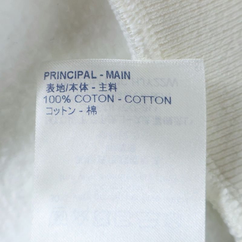 Louis Vuitton 20AW Monogram Flower Embroidered Sweatshirt Trainers White Rm202m