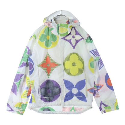 Louis Vuitton 20AW Monogram Windbreaker Zip-up Jacket Multicolor Rm202m XFO