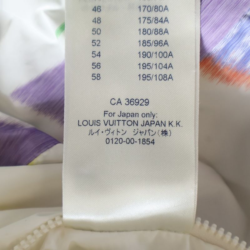 Louis Vuitton 20AW Monogram Windbreaker Zip-up Jacket Multicolor Rm202m XFO