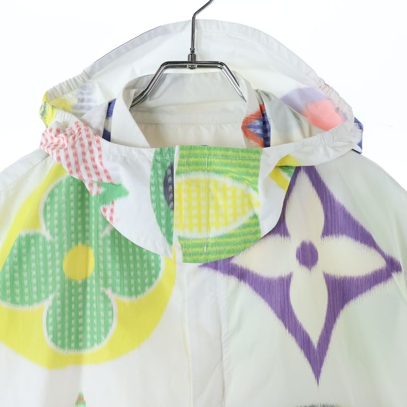 Louis Vuitton 20AW Monogram Windbreaker Zip-up Jacket Multicolor Rm202m XFO