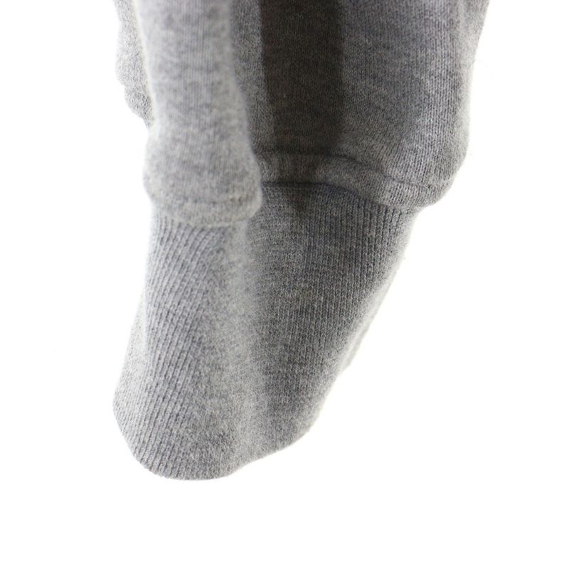 Louis Vuitton 22AW Monogram Circle Cut Pullover Sweatshirt Hoodie Grey Rm222q