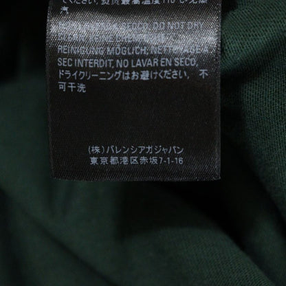 Balenciaga 20SS Unisex Print Tee Front Print Layered Short-sleeved T-shirt Cut