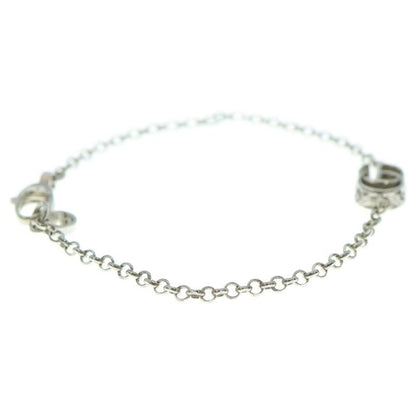 Gucci GG Marmont Double G Chain Bracelet Silver Ag925 770756