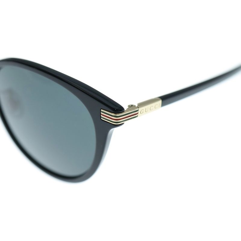 Gucci Side Logo 3 Line Sunglasses Eyewear In Black Gg1452sk Ladies