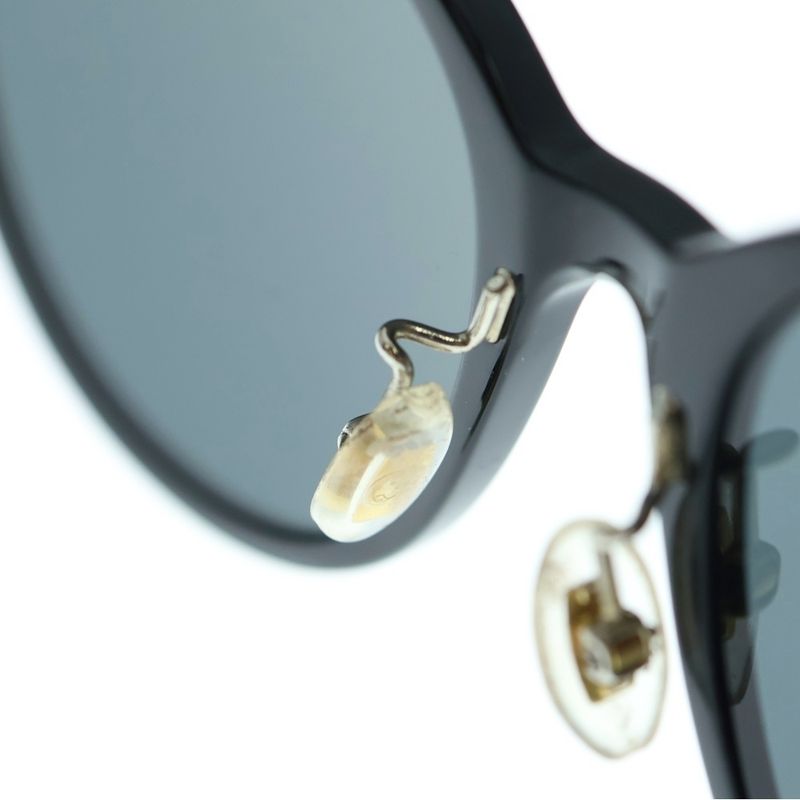 Gucci Side Logo 3 Line Sunglasses Eyewear In Black Gg1452sk Ladies