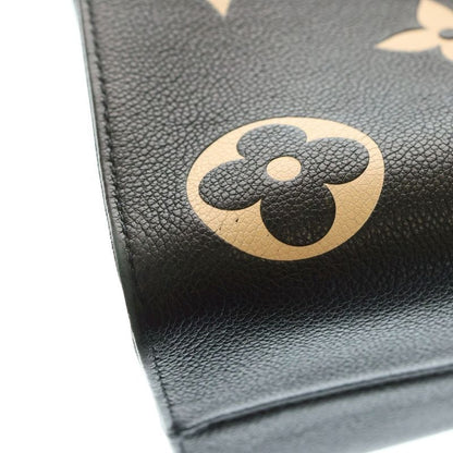 Louis Vuitton Monogram Empreinte On-the-go MM Handbag Tote Leather Black And