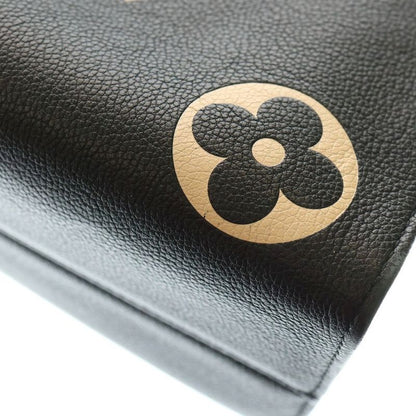 Louis Vuitton Monogram Empreinte On-the-go MM Handbag Tote Leather Black And