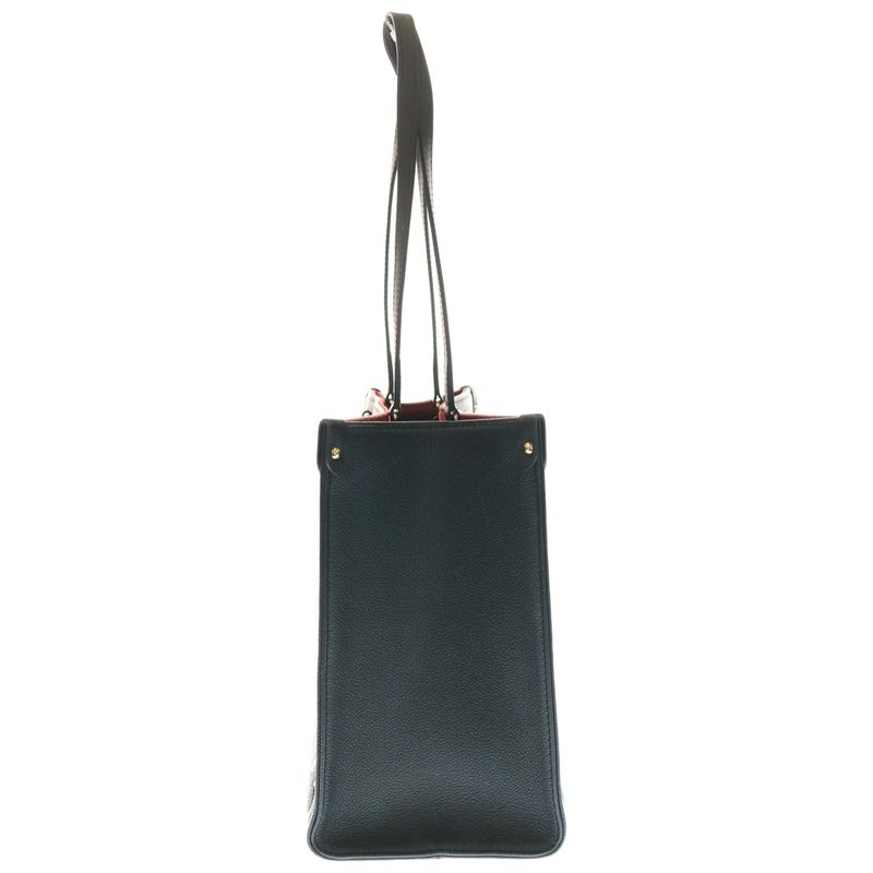 Louis Vuitton Monogram Empreinte On-the-go MM Handbag Tote Leather Black And