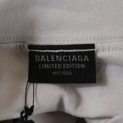 Balenciaga X Bfrnd T-shirt Crew Neck Short Sleeve T-shirt With Logo Print Neck