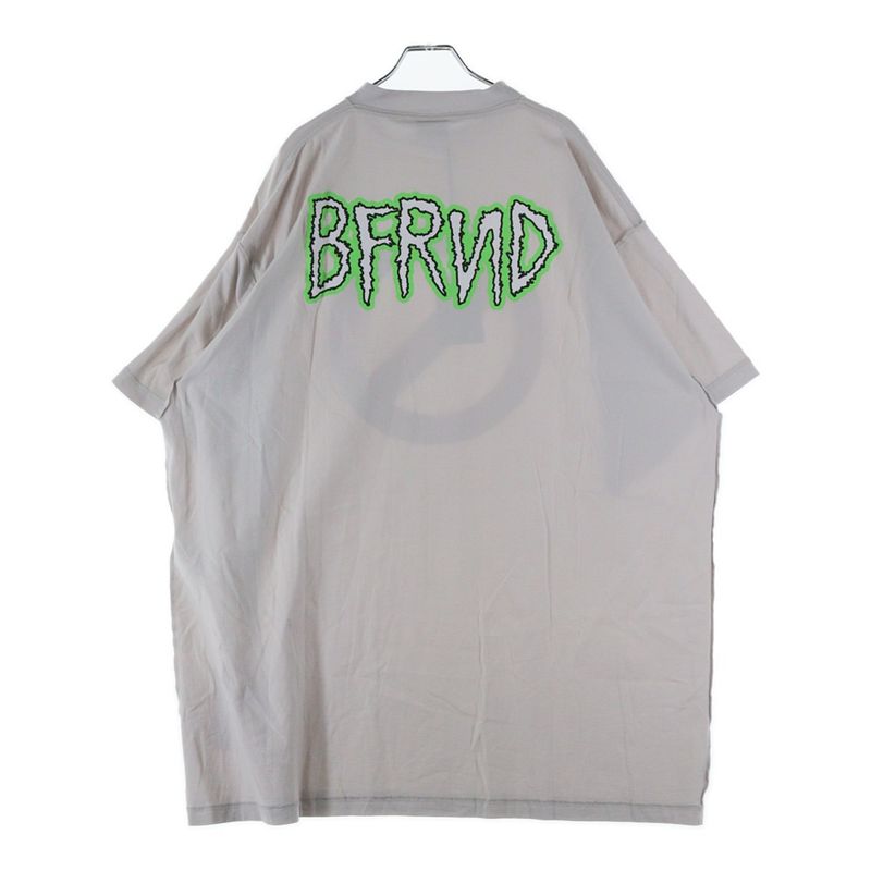 Balenciaga X Bfrnd T-shirt Crew Neck Short Sleeve T-shirt With Logo Print Neck