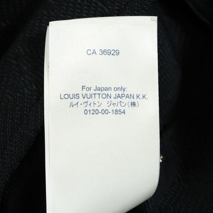Louis Vuitton 21AW Monogram Jacquard Embossed Zip-up Track Jacket Black Rm212q
